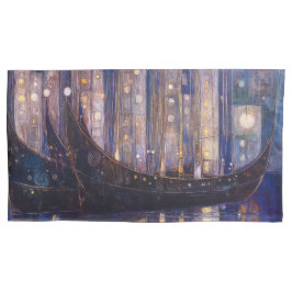 Funda De Cojín Monumento único de Art Nouveau King