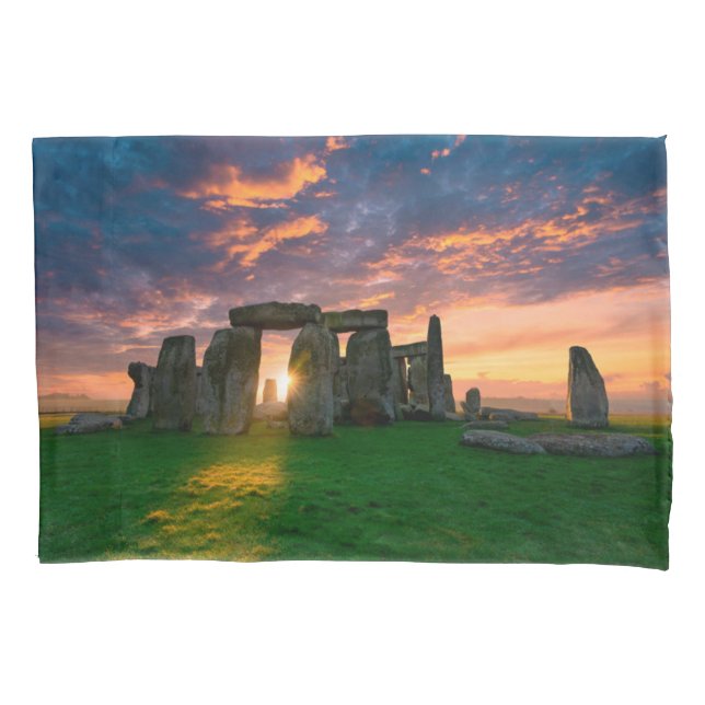 Funda De Cojín Monumentos | Stonhenge, Inglaterra (Anverso)