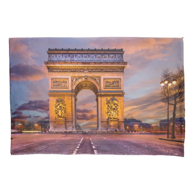 Funda De Cojín Monuments | Arc de Triomphe, Paris France (Anverso)