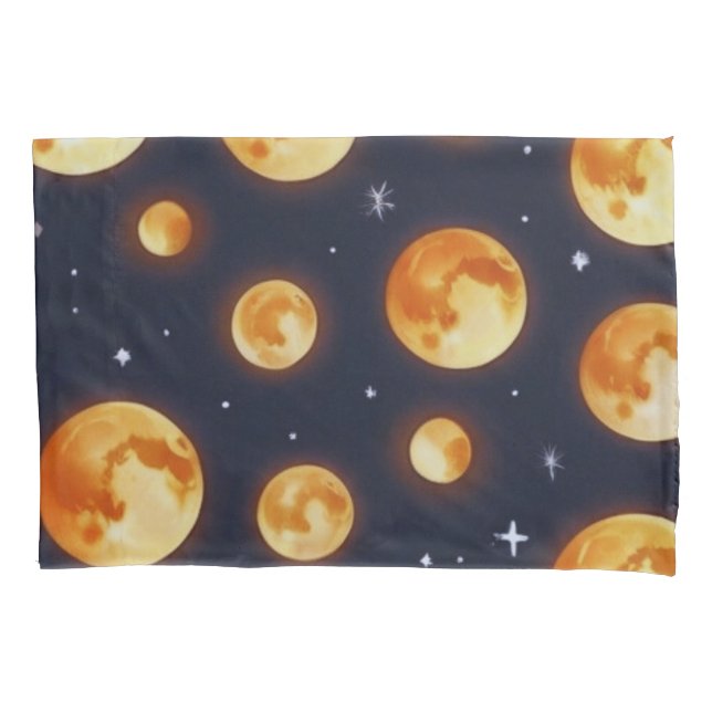 Funda De Cojín Moon on Fire (Anverso)