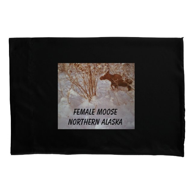 Funda De Cojín Moose Pillowcase (Anverso)