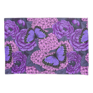 Funda De Cojín Morpho garden azul 2