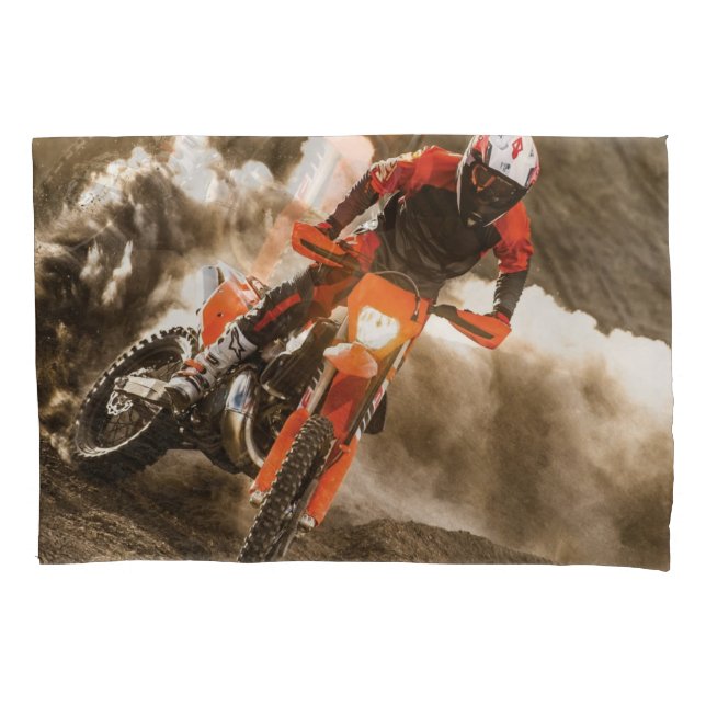 Funda De Cojín Motocross Rider (Anverso)