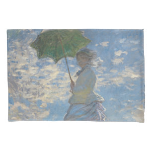 Funda De Cojín Mujer con parasol - Madame Monet y su hijo