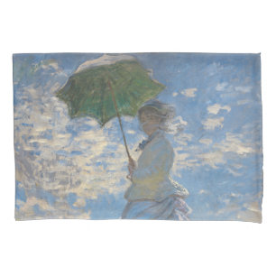 Funda De Cojín Mujer con un Parasol Claude Monet Arte Fino