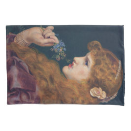 Funda De Cojín Mujer de cabello rojo feroz (Sombra de amor) (divo