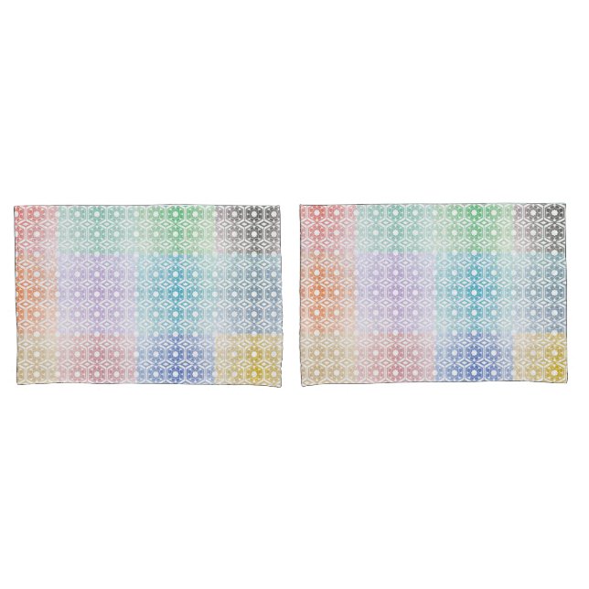 Funda De Cojín Multi-Colored Pillowcase (Anverso - Set)