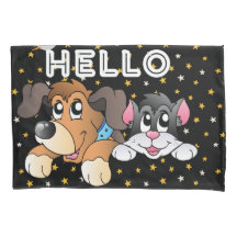 Muñecas divertidas estrellas grises oscuras y niño