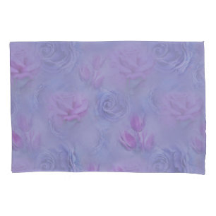 Funda De Cojín Muy peri acuarela, Rosas, tulipanes
