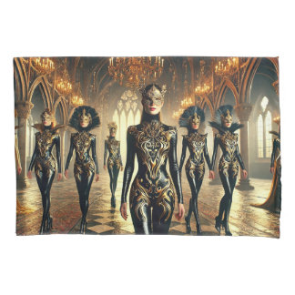 Funda De Cojín Mystic Elegance - Lujo Fantasy Pillowcase