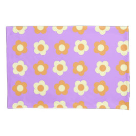 Funda De Cojín Naranja púrpura retro Y2K lúgubre bolsita pastel