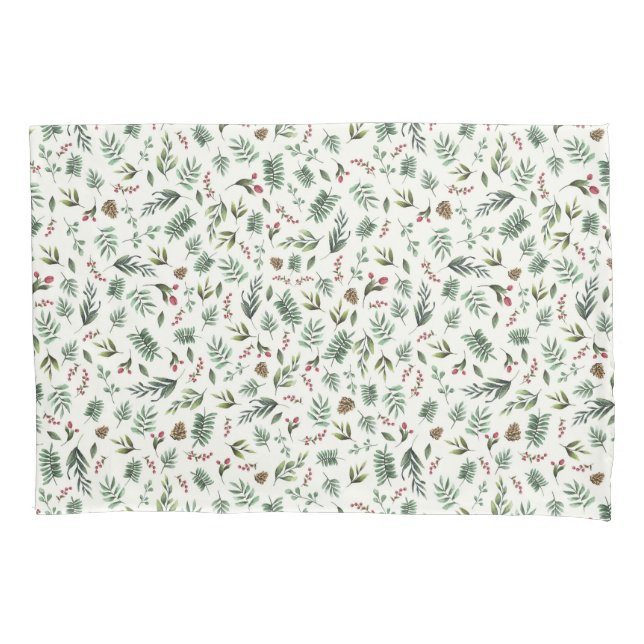 Funda De Cojín Naturaleza natural de Crema Natural Navidades Pill (Anverso)