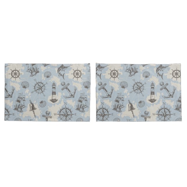 Funda De Cojín Náutico (Reverso-Set)