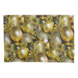 Funda De Cojín Navidades de oro Baubles