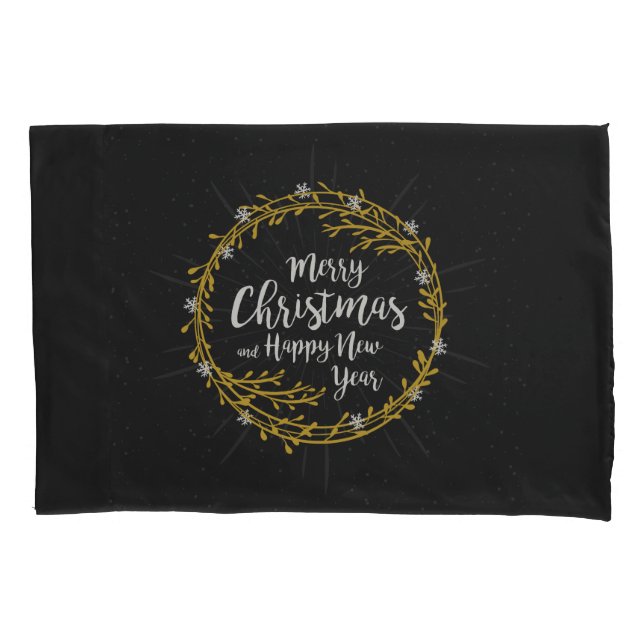 Funda De Cojín Navidades Deseamos almohadas (Anverso)