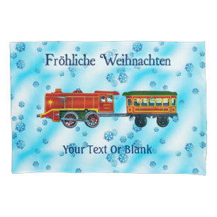 Funda De Cojín Navidades Express - Fröhliche Weihnachten