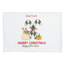 Funda De Cojín Navidades Minimalistas y feliz Año Nuevo