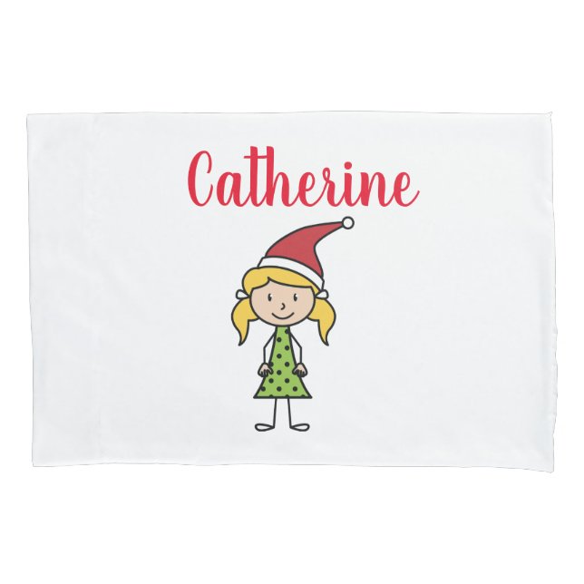 Funda De Cojín Navidades personalizados chicas (Anverso)