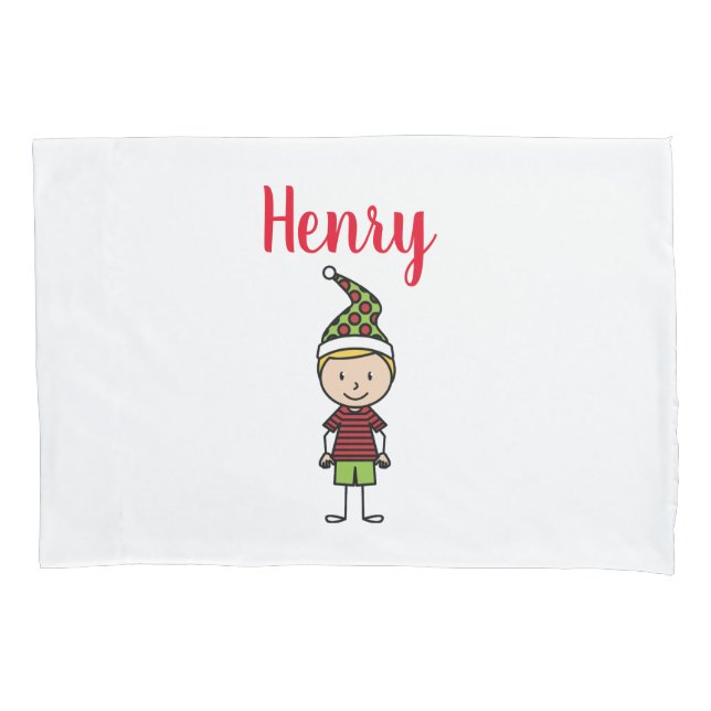 Funda De Cojín Navidades personalizados de niños (Anverso)