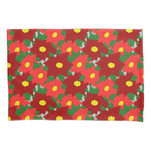 Funda De Cojín Navidades Poinsettias