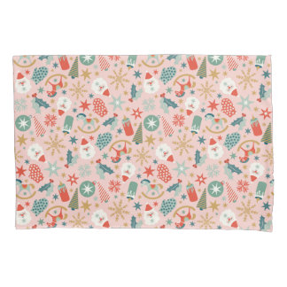 Funda De Cojín Navidades Retro Pastel