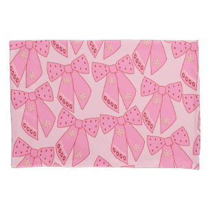 Funda De Cojín Navidades rosados se inclina