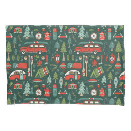 Funda De Cojín Navidades Rústicos Camping Pillowcase