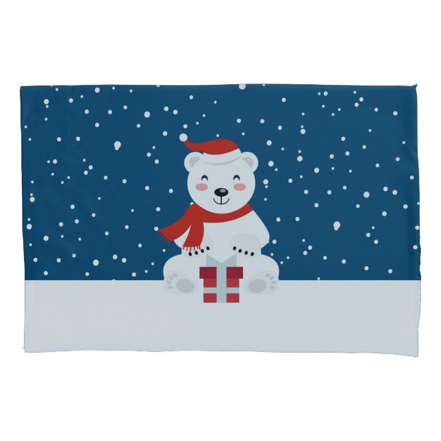 Funda De Cojín Navidades Snowbear (Anverso)