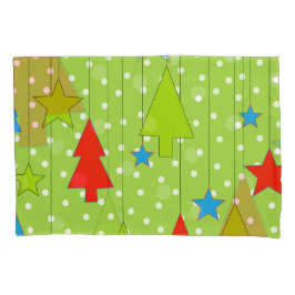 Funda De Cojín Navidades verdes y blancos