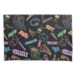 Funda De Cojín Neon Gamer