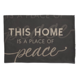 Funda De Cojín Neutral Affirmation Pillowcase | Modern Calm Home 
