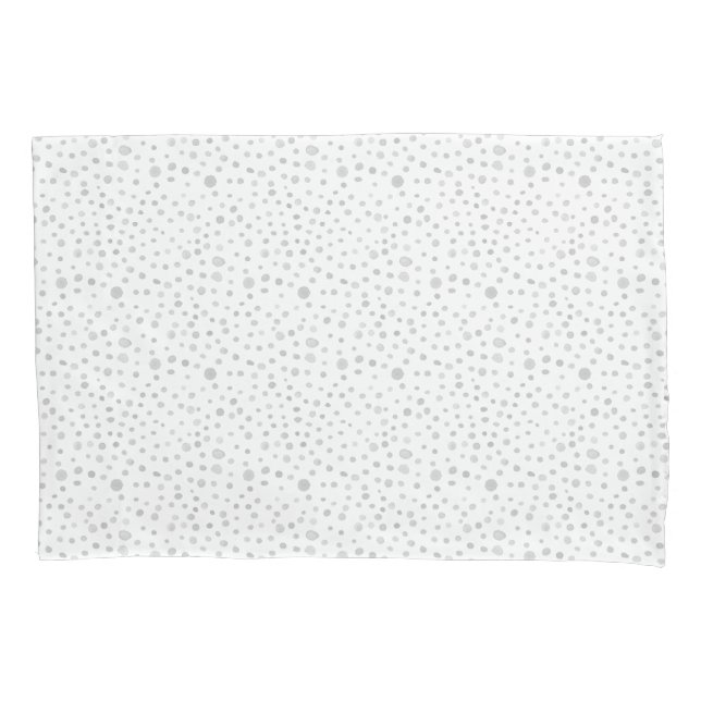 Funda De Cojín Niebla Confetti Acuarela Dosis Pillowcase (Anverso)