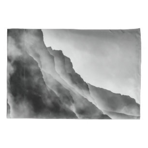 Funda De Cojín Niebla sobre las rocas
