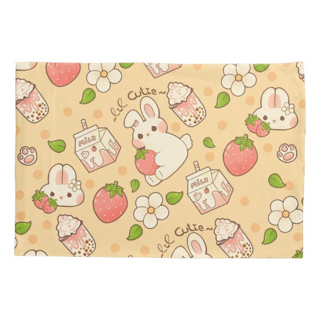 Funda De Cojín niedliches Hasendesign (Reverso)