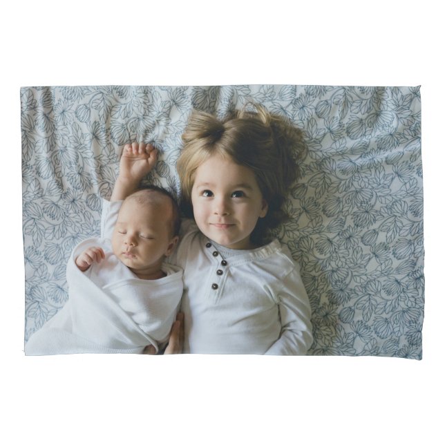 Funda De Cojín Niñas y bebés personalizadas Foto Sueños dulces (Anverso)