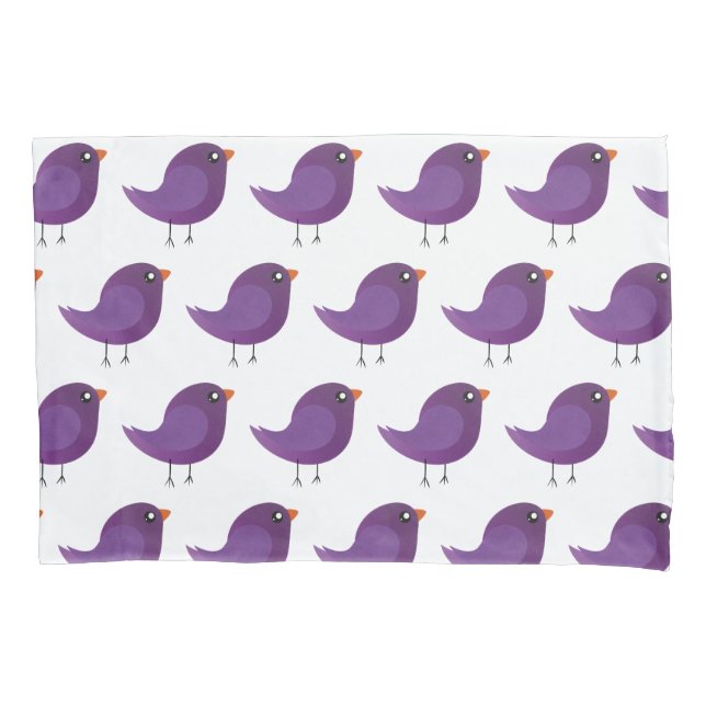 Funda De Cojín Niños adorables pájaros (Anverso-izquierdo)
