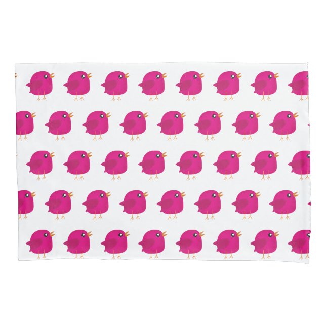 Funda De Cojín Niños pajarito lindo   (Anverso-izquierdo)