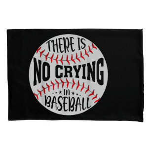 Funda De Cojín No Hay Lloros En El Béisbol