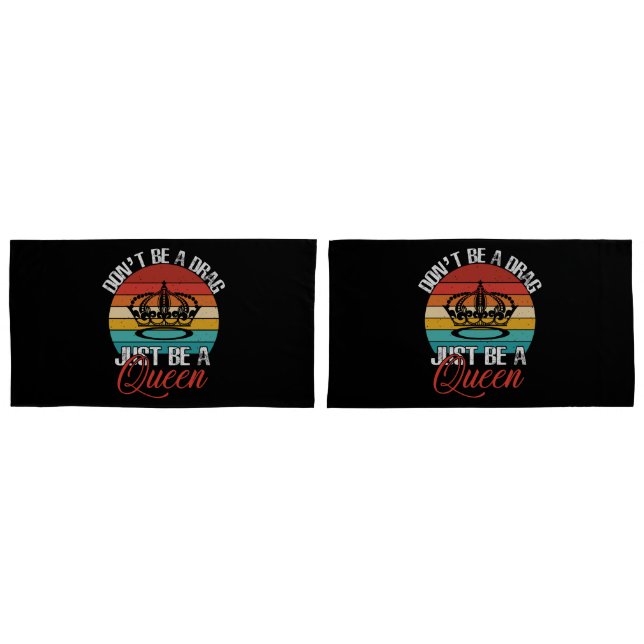 Funda De Cojín No seas almohadillas de arrastre (Anverso - Set)