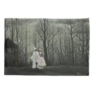 Funda De Cojín Noche de Carnaval, pintura al óleo de Henri Rousse