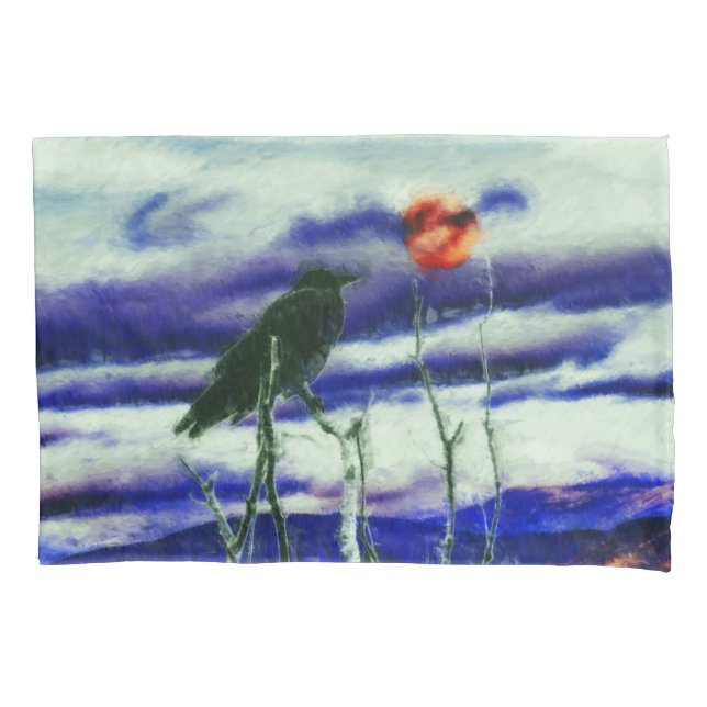 Funda De Cojín Noche de otoño (Anverso)