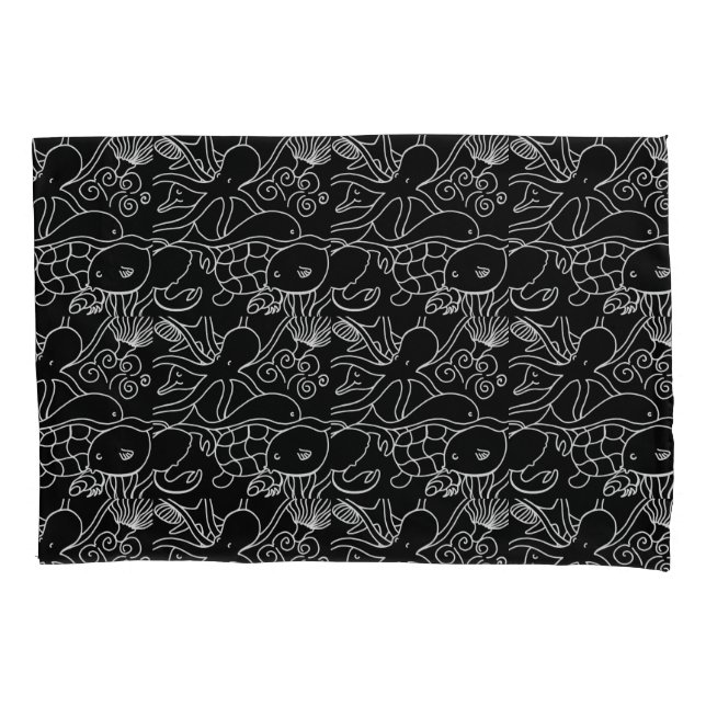 Funda De Cojín Noche que nada Revesible (Anverso)