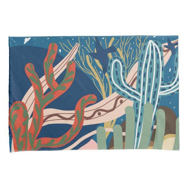 Funda De Cojín Noches del desierto (Anverso-Derecho)