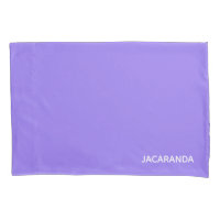 Nombre de color púrpura de Jacaranda