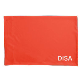 Funda De Cojín Nombre de color rojo de Disa