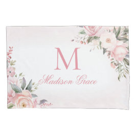 Funda De Cojín Nombre de monograma Personalizado personalizado