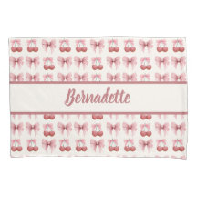 Nombre personalizado: arcos rosados y cerezas, coq