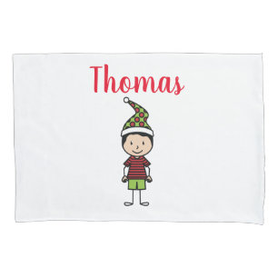 Funda De Cojín Nombre personalizado de los niños navidades