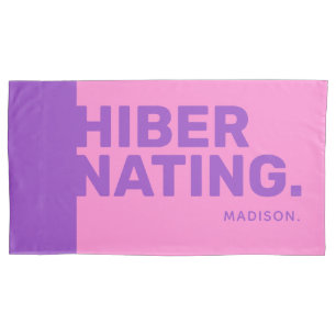 Funda De Cojín Nombre personalizado "Hibernación" de almohadas