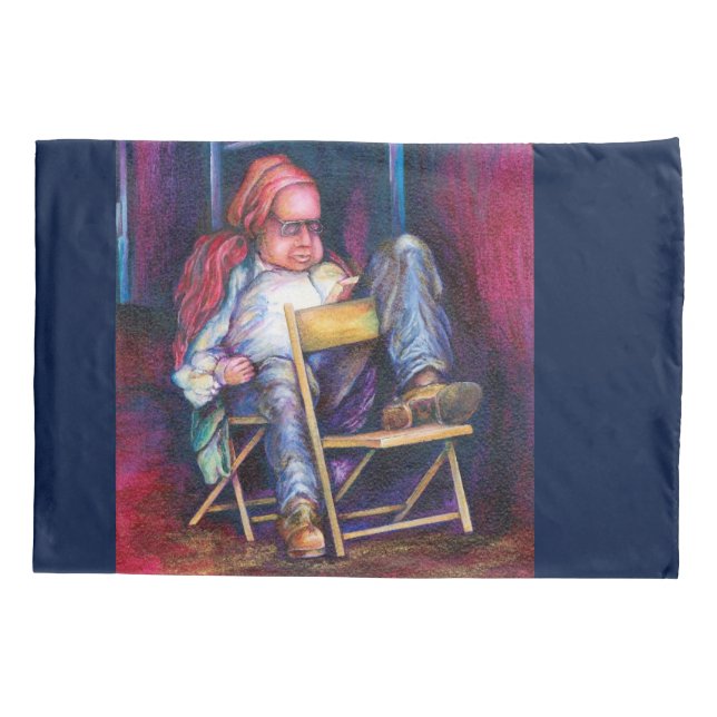 Funda De Cojín Norman prefiere empatar en su sueño (Reverso)